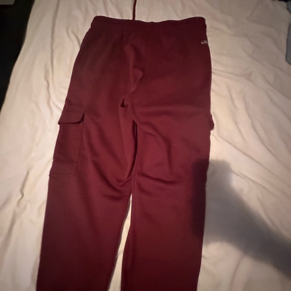 Maroon/ Dark red US POLO ASSN sweat pants. - Picture 4 of 4
